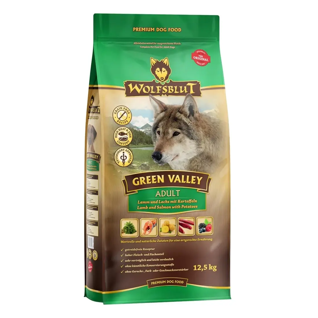 Wolfsblut Green Valley Adult 2 x 12,5 kg