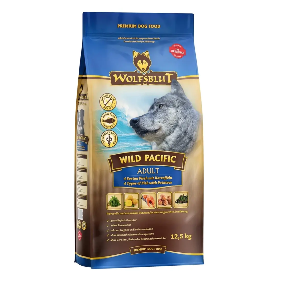 Wolfsblut Wild Pacific Adult 12,5 kg