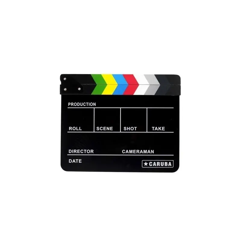CARUBA filmová klapka Black/Color pro fix 24,5 x 30 cm