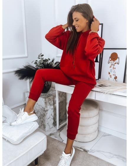 Dámská tepláková souprava KSENIIA PREMIUM červená