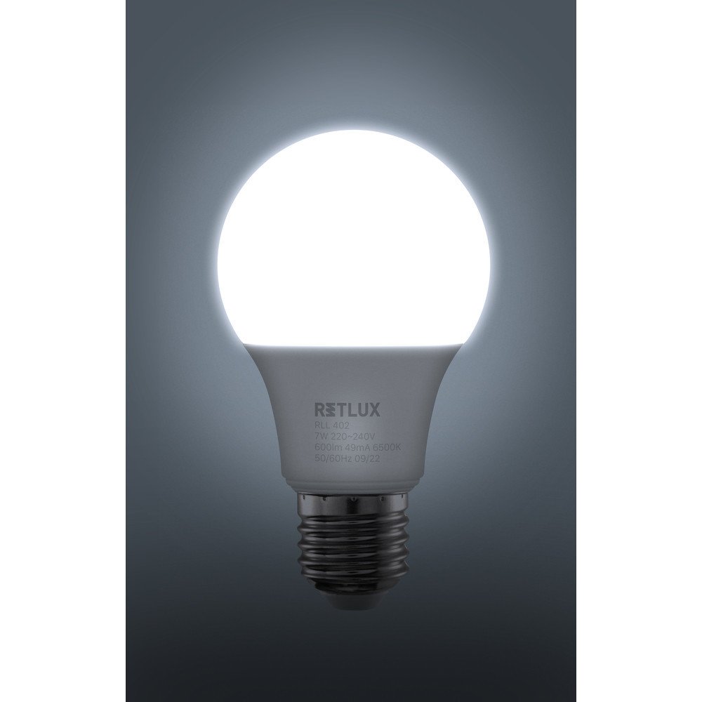 RLL 402 A60 E27 bulb 7W DL RETLUX