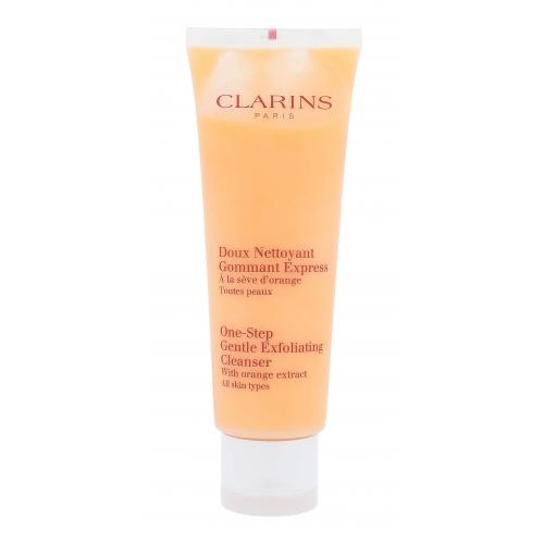 Clarins Cleansing Care One Step 125 ml jemný pleťový peeling pro ženy