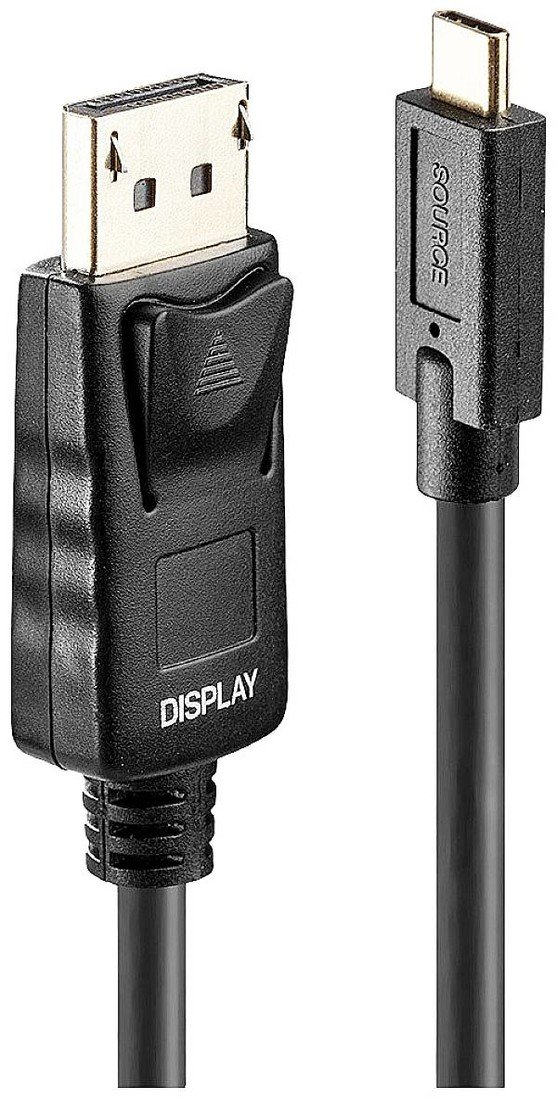LINDY  kabel USB-C ® zástrčka, Konektor DisplayPort 5.00 m černá 43305  Kabel pro displeje USB-C®