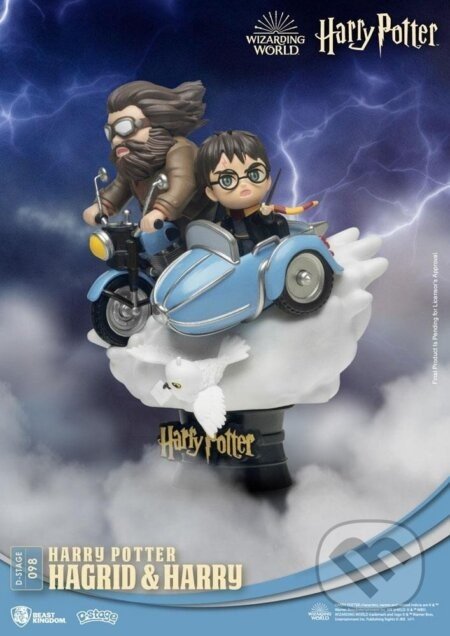 Harry Potter diorama D-Stage - Harry & Hagrid 15 cm (Beast Kingdom) - Beast Kingdom