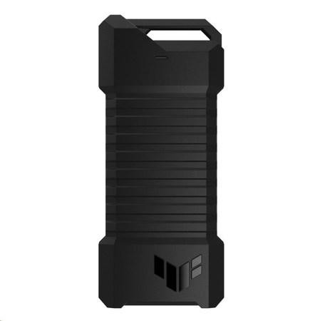ASUS TUF GAMING A1 SSD NVME case, USB3.2 Gen 2X1, M.2 NVMe SSD kovový box, černá, 90DD02N0-M09000