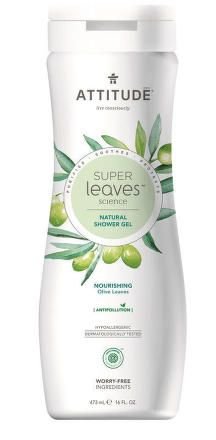 Přírodní tělové mýdlo ATTITUDE Super leaves s detoxikačním účinkem - olivové listy 473 ml