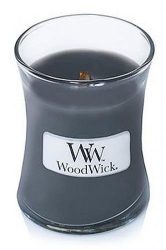 WoodWick Evening Onyx - Večerní Onyx vonná svíčka s dřevěným knotem a víčkem sklo malá 85 g