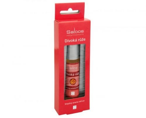 Saloos Bio Aroma roll-on - Divoká růže 9 ml - SLEVA - POŠKOZENÝ CELOFÁN