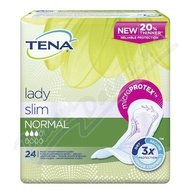 VLOŽKY ABSORPČNÍ TENA LADY SLIM NORMAL 350ML,24KS