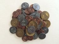 Stonemaier Games Viticulture Metal Lira Coins