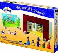 Divadlo magnetické hrad v krabici 33,5x20x3,5cm