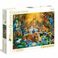 Clementoni - Puzzle 1000, Mystic Tigers