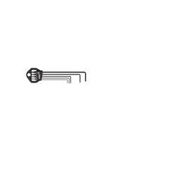Inbus sada zahnutých klíčů Wiha Hexagon Classic 352 HM5B 06382, 5dílná