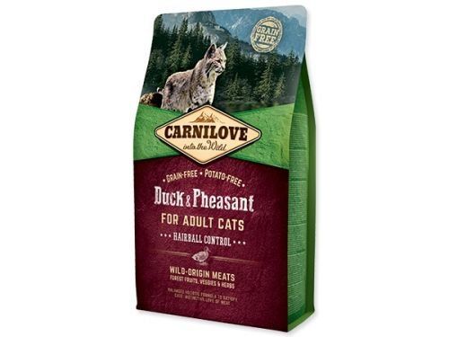 Carnilove Duck & Pheasant for Adult Cats – Hairball Control