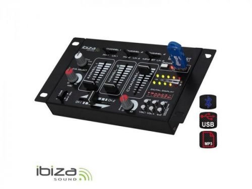 Mixážní pult IBIZA DJ21USB-BT