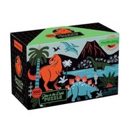 Glow in Dark Puzzle: Dinosaurs/Zářící puzzle: Dinosauři (100 dílků) - neuveden
