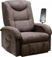 Idea Masážní křeslo BOB hnědá K38