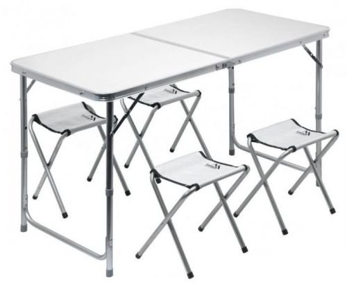 Campingový set Cattara -  stůl  + 4x židlička