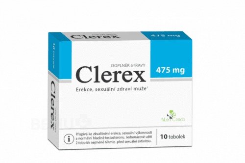 Clerex 475mg 10 tobolek pro muže