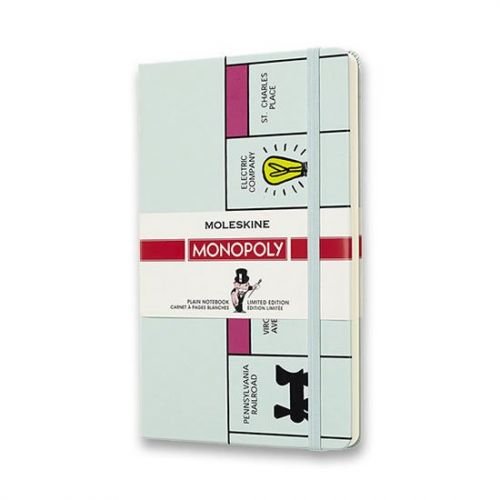 Moleskine: Monopoly zápisník čistý  Board L - neuveden
