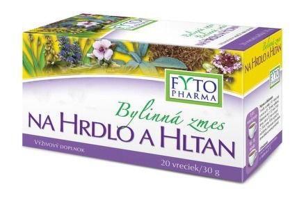 Bylinná směs na hrdlo a hltan 20x1.5g Fytopharma