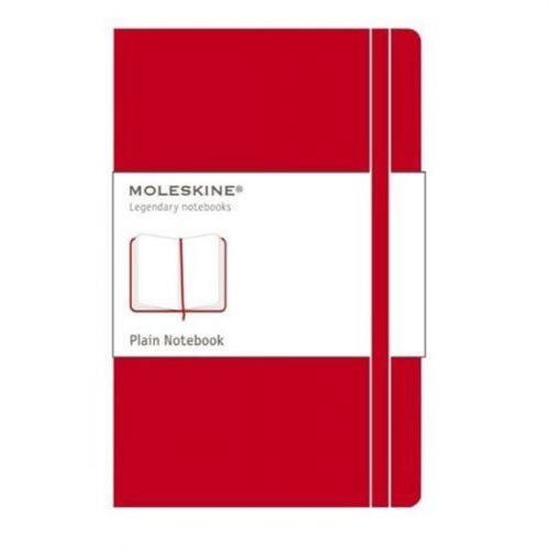 Moleskine: Zápisník tvrdý čistý červený L - neuveden