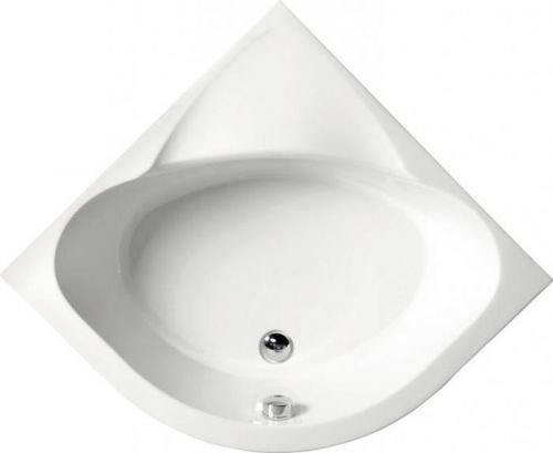 Sapho SELMA sprchová vanička čtvrtkruhová 90x90x30cm, R55, hluboká, bílá s podstavcem ( 28611 )