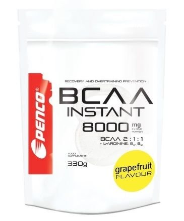 PENCO Aminokyseliny BCAA INSTANT 8000 Grep, 330 g