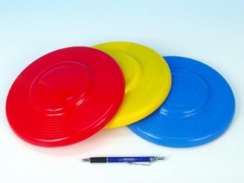 Létající talíř plast průměr 23cm 3 barvy od 12 měsíců