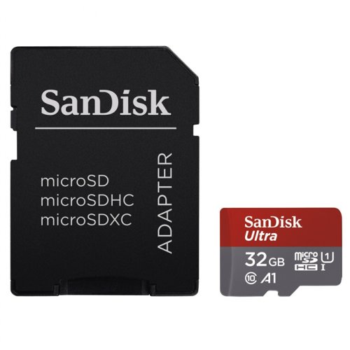 Paměťová karta Sandisk Micro SDHC UltraAndroid 32GB UHS-I U1 (98R/10W) + adapter