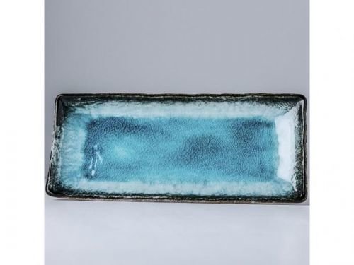MIJ Talíř na sashimi Sky Blue 29 x 12 cm
