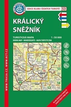 KČT 53 Kralický Sněžník 1:50 000