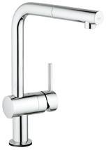 Dřezová baterie stojánková Grohe Minta Touch s vytahovací sprškou 31360001