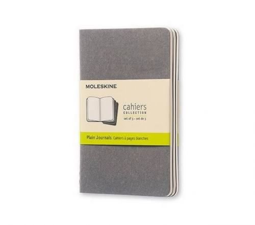 Moleskine: Sešity 3 ks čisté světle šedé S - neuveden