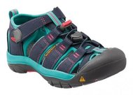 Dětské sandály Keen Newport H2 K Dětské velikosti bot: 24 (8) / Barva: black/lime green