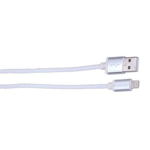 Kabel napájecí Solight Lightning + USB 2.0 A 1m - bílý