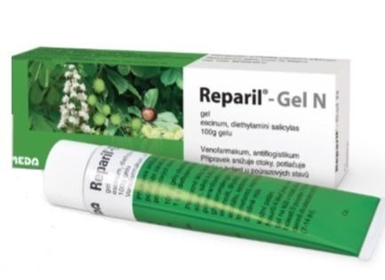 Reparil-Gel N 10mg/g+50mg/g gel 100g I