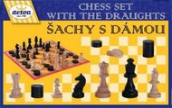 Detoa Dřevěné šachy s dámou