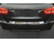 Nerezový kryt hrany nárazníku/kufru, Mercedes C Klasa W205 T Model, 2014->