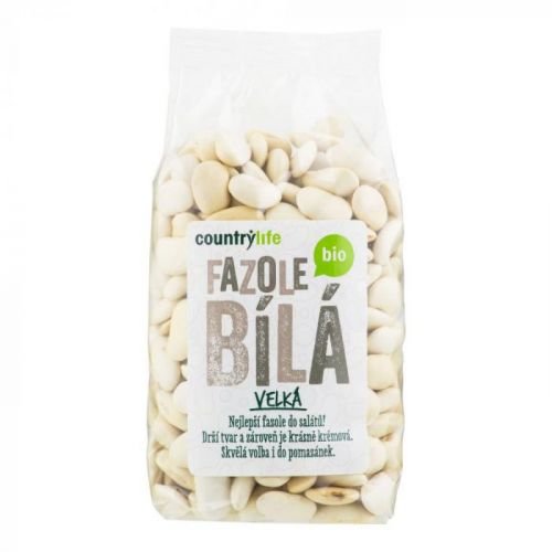 Fazole bílá velká 500 g BIO   COUNTRY LIFE