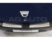 Nerezový kryt hrany nárazníku/kufru, Dacia Sandero II, 2012->, Hatchback