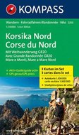 Kompass 2250 Korsika sever 1:50 000 turistická mapa