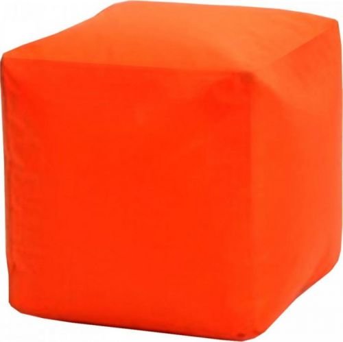 Idea Sedací taburet CUBE oranžový V22