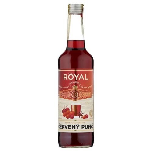 Vinný Punč Červený Royal 0,5l 20% (holá láhev)
