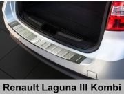 Nerezový kryt hrany nárazníku/kufru,, Renault LAGUNA III, Combi, 2008->