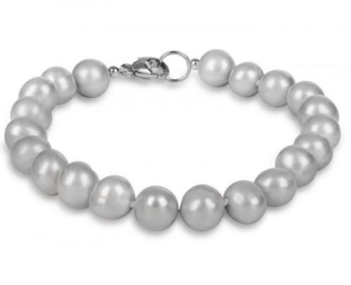 JwL Luxury Pearls Náramek z pravých šedých perel JL0359