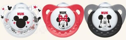 NUK Dudlík Disney Mickey SI V1(0-6m) 1ks 730137