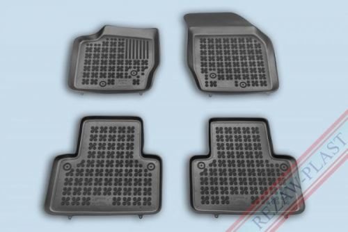 REZAW-PLAST Gumové koberce, černé, sada 4 ks (2x přední, 2x zadní), Volvo XC90 2002-2014