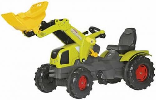 Šlapací traktor Farmtrac Claas Axos s předním nakladačem