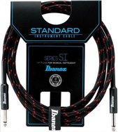 Ibanez SI20-BW Woven Instrument Cable Black Red